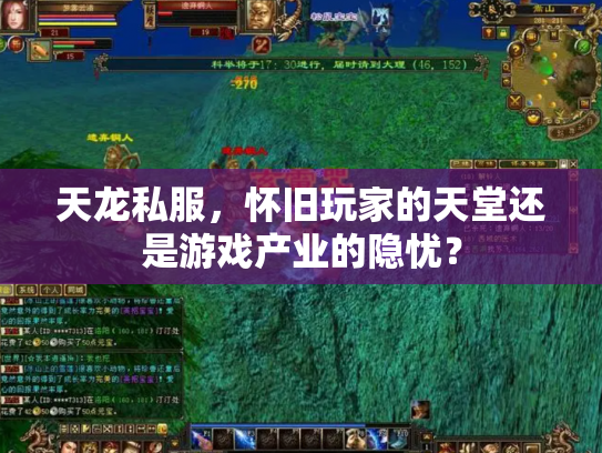天龙私服，怀旧玩家的天堂还是游戏产业的隐忧？