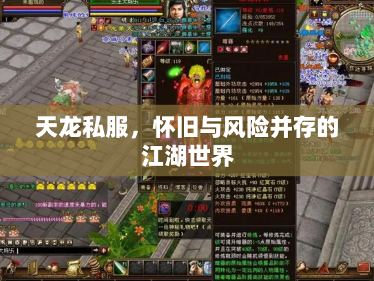 天龙私服，怀旧与风险并存的江湖世界