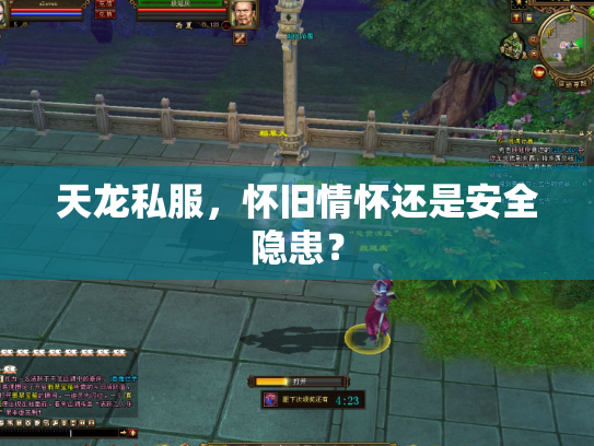 天龙私服，怀旧情怀还是安全隐患？