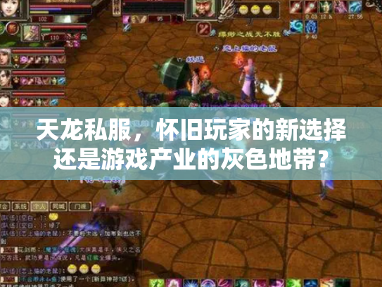 天龙私服，怀旧玩家的新选择还是游戏产业的灰色地带？