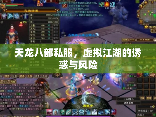 天龙八部私服，虚拟江湖的诱惑与风险