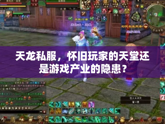 天龙私服，怀旧玩家的天堂还是游戏产业的隐患？