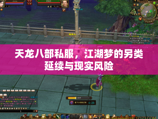 天龙八部私服，江湖梦的另类延续与现实风险