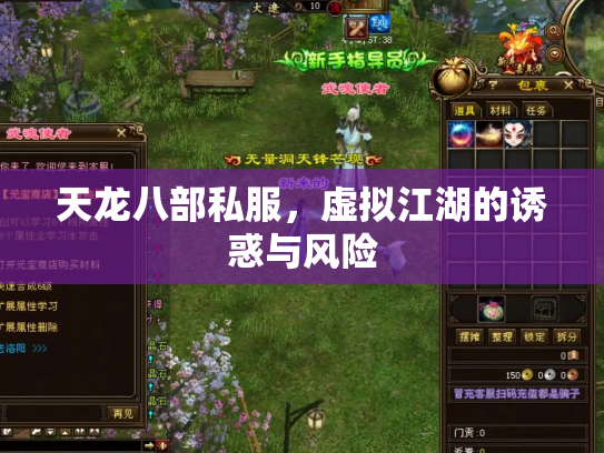 天龙八部私服，虚拟江湖的诱惑与风险