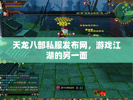 天龙八部私服发布网，游戏江湖的另一面
