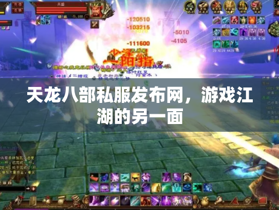 天龙八部私服发布网，游戏江湖的另一面