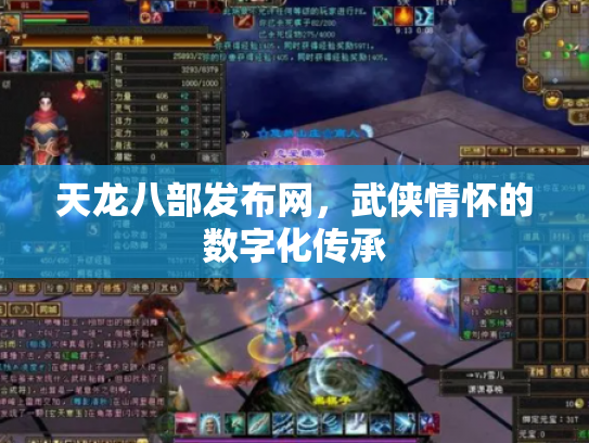 天龙八部发布网，武侠情怀的数字化传承