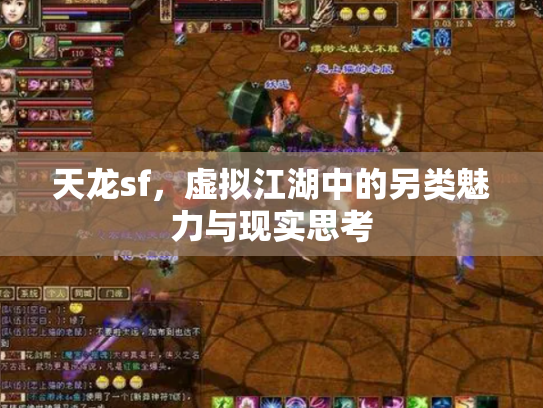 天龙sf，虚拟江湖中的另类魅力与现实思考