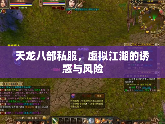 天龙八部私服，虚拟江湖的诱惑与风险