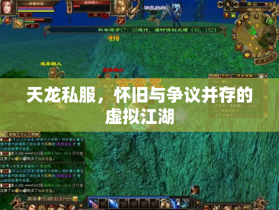 天龙私服，怀旧与争议并存的虚拟江湖