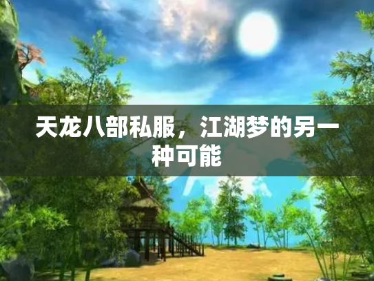 天龙八部私服，江湖梦的另一种可能