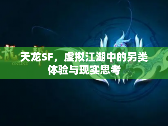 天龙SF，虚拟江湖中的另类体验与现实思考