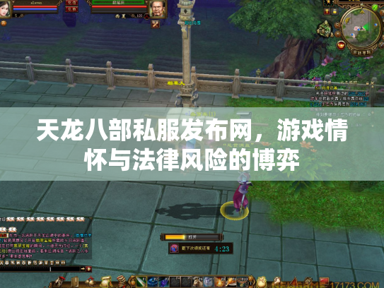 天龙八部私服发布网，游戏情怀与法律风险的博弈