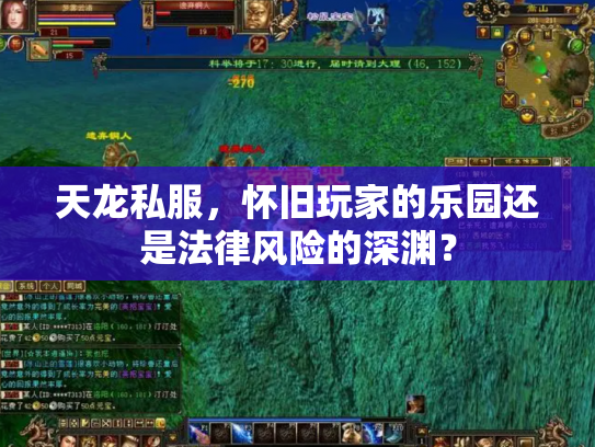天龙私服，怀旧玩家的乐园还是法律风险的深渊？