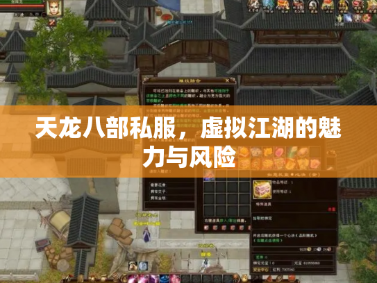 天龙八部私服，虚拟江湖的魅力与风险