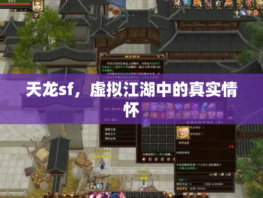 天龙sf，虚拟江湖中的真实情怀