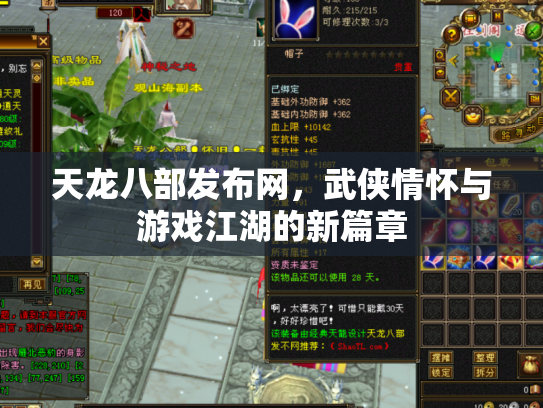 天龙八部发布网，武侠情怀与游戏江湖的新篇章