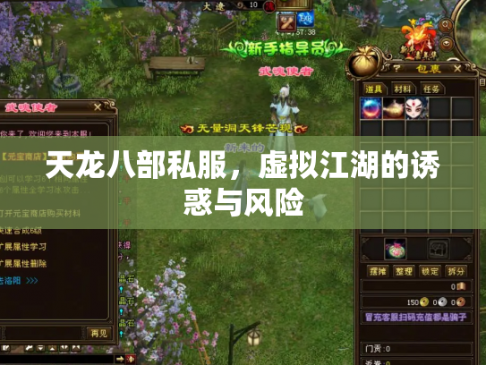 天龙八部私服，虚拟江湖的诱惑与风险