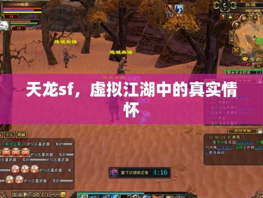 天龙sf，虚拟江湖中的真实情怀