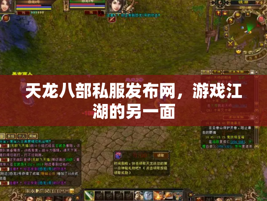 天龙八部私服发布网，游戏江湖的另一面
