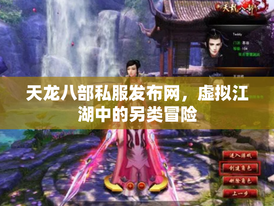 天龙八部私服发布网，虚拟江湖中的另类冒险