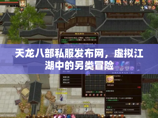 天龙八部私服发布网，虚拟江湖中的另类冒险