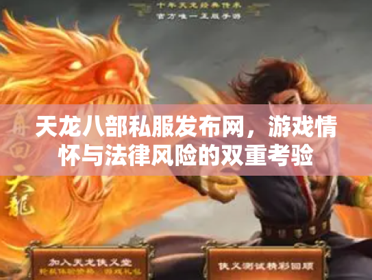 天龙八部私服发布网，游戏情怀与法律风险的双重考验