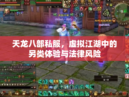天龙八部私服，虚拟江湖中的另类体验与法律风险