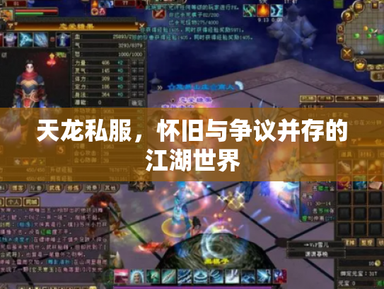 天龙私服，怀旧与争议并存的江湖世界