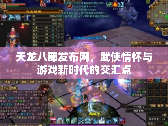 天龙八部发布网，武侠情怀与游戏新时代的交汇点