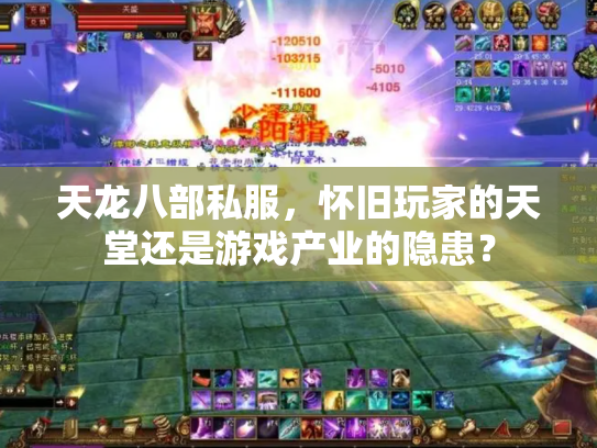 天龙八部私服，怀旧玩家的天堂还是游戏产业的隐患？