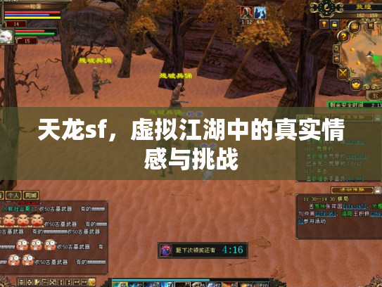 天龙sf，虚拟江湖中的真实情感与挑战