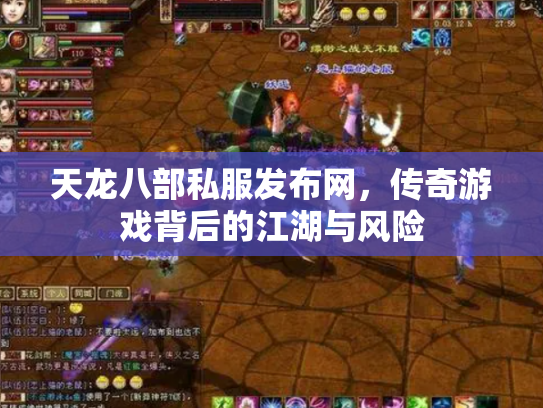 天龙八部私服发布网，传奇游戏背后的江湖与风险