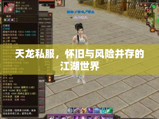 天龙私服，怀旧与风险并存的江湖世界