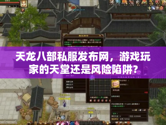 天龙八部私服发布网，游戏玩家的天堂还是风险陷阱？