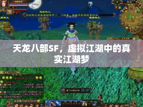 天龙八部SF，虚拟江湖中的真实江湖梦