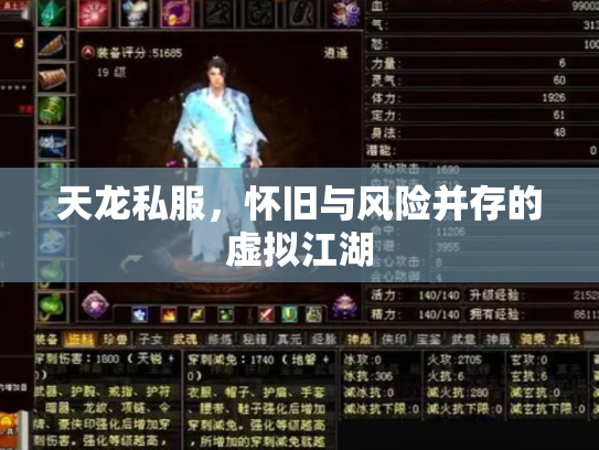 天龙私服，怀旧与风险并存的虚拟江湖