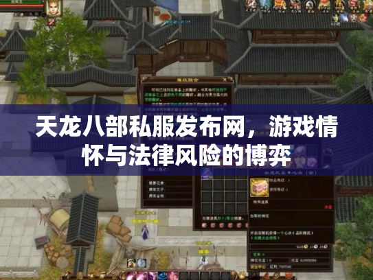 天龙八部私服发布网，游戏情怀与法律风险的博弈