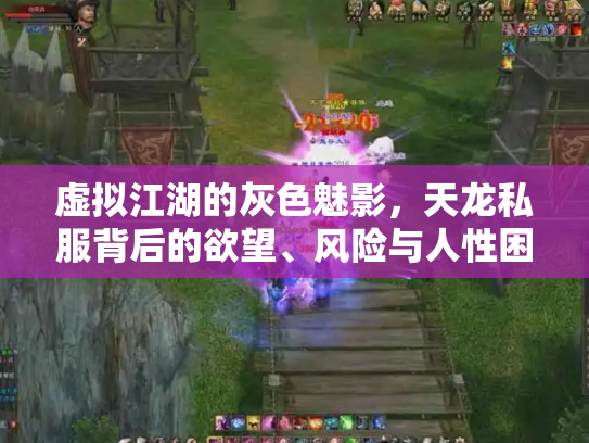 虚拟江湖的灰色魅影，天龙私服背后的欲望、风险与人性困局