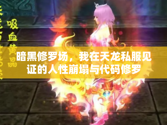 暗黑修罗场，我在天龙私服见证的人性崩塌与代码修罗