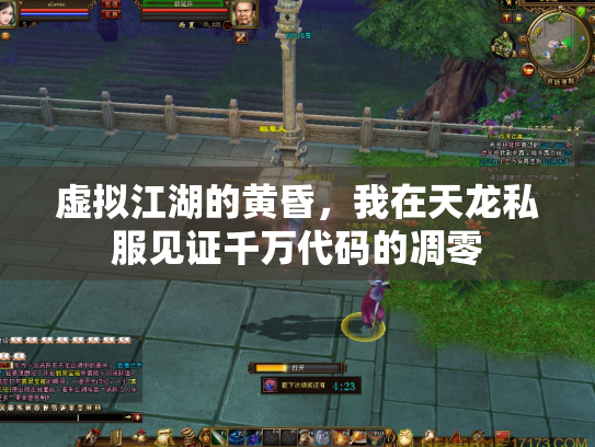 虚拟江湖的黄昏，我在天龙私服见证千万代码的凋零