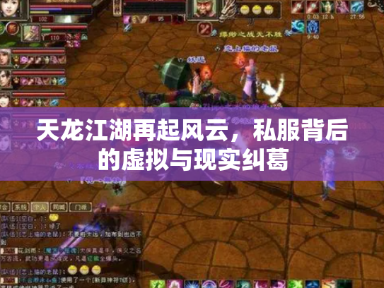 天龙江湖再起风云，私服背后的虚拟与现实纠葛