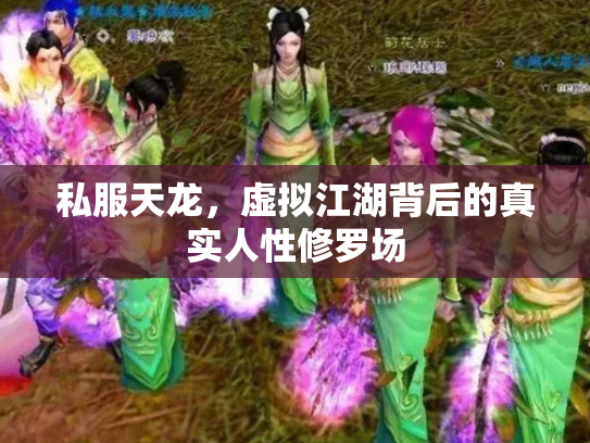 私服天龙，虚拟江湖背后的真实人性修罗场