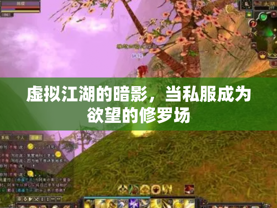 虚拟江湖的暗影，当私服成为欲望的修罗场