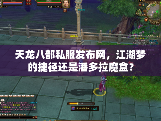 天龙八部私服发布网，江湖梦的捷径还是潘多拉魔盒？