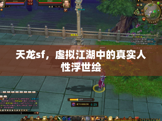天龙sf，虚拟江湖中的真实人性浮世绘