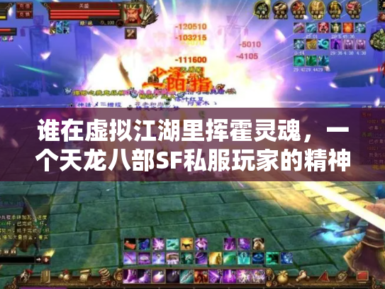 谁在虚拟江湖里挥霍灵魂，一个天龙八部SF私服玩家的精神流亡录