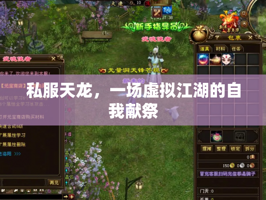 私服天龙，一场虚拟江湖的自我献祭