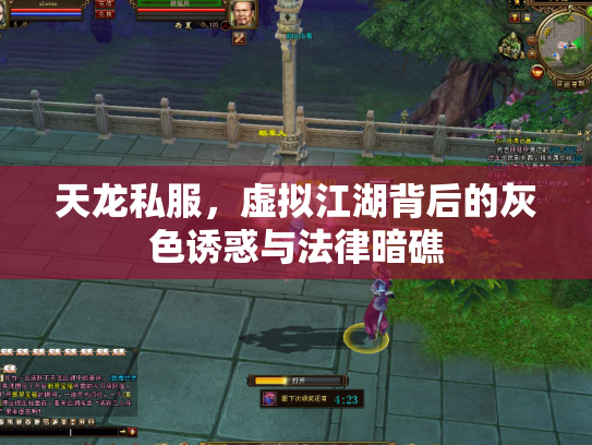 天龙私服，虚拟江湖背后的灰色诱惑与法律暗礁