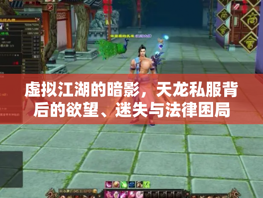 虚拟江湖的暗影，天龙私服背后的欲望、迷失与法律困局